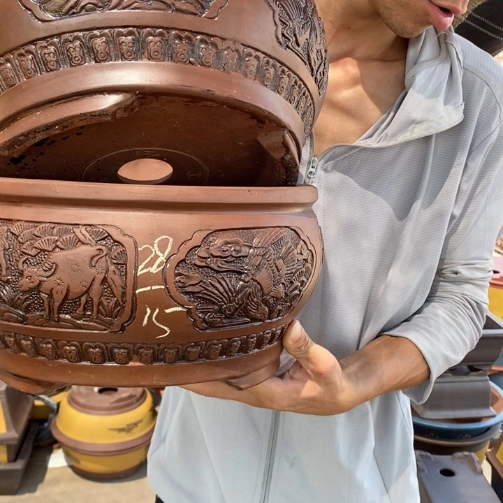 红陶20CM（含）-50CM（不含）紫砂艺术学院