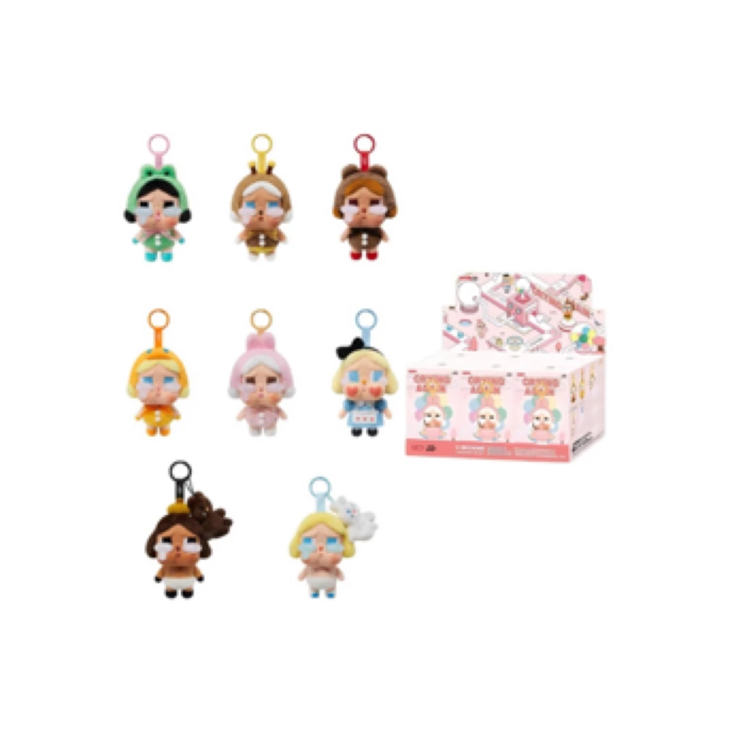 哭娃眼泪工厂系列-搪胶脸毛绒crybaby盲盒 非原版