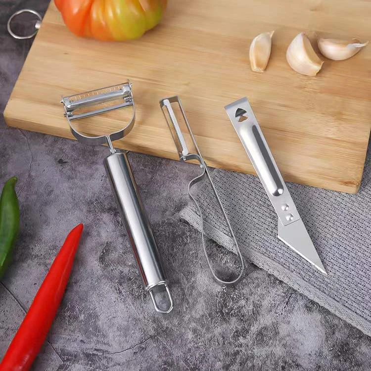 【新疆包邮】削皮器三件套削皮刀刮皮刀厨房家用土豆苹果去皮