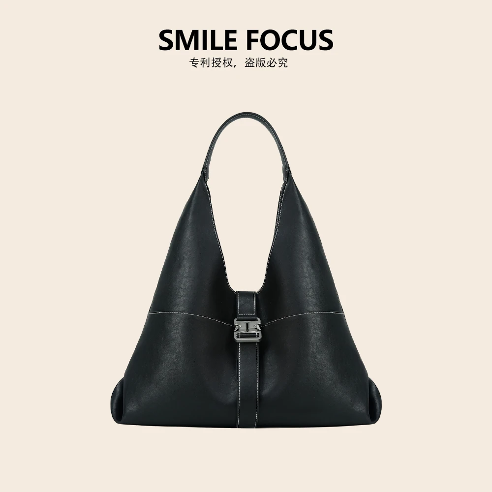 SMILE FOCUS微笑有约新品通勤高级质感大容量托特包腋下包SF-1102