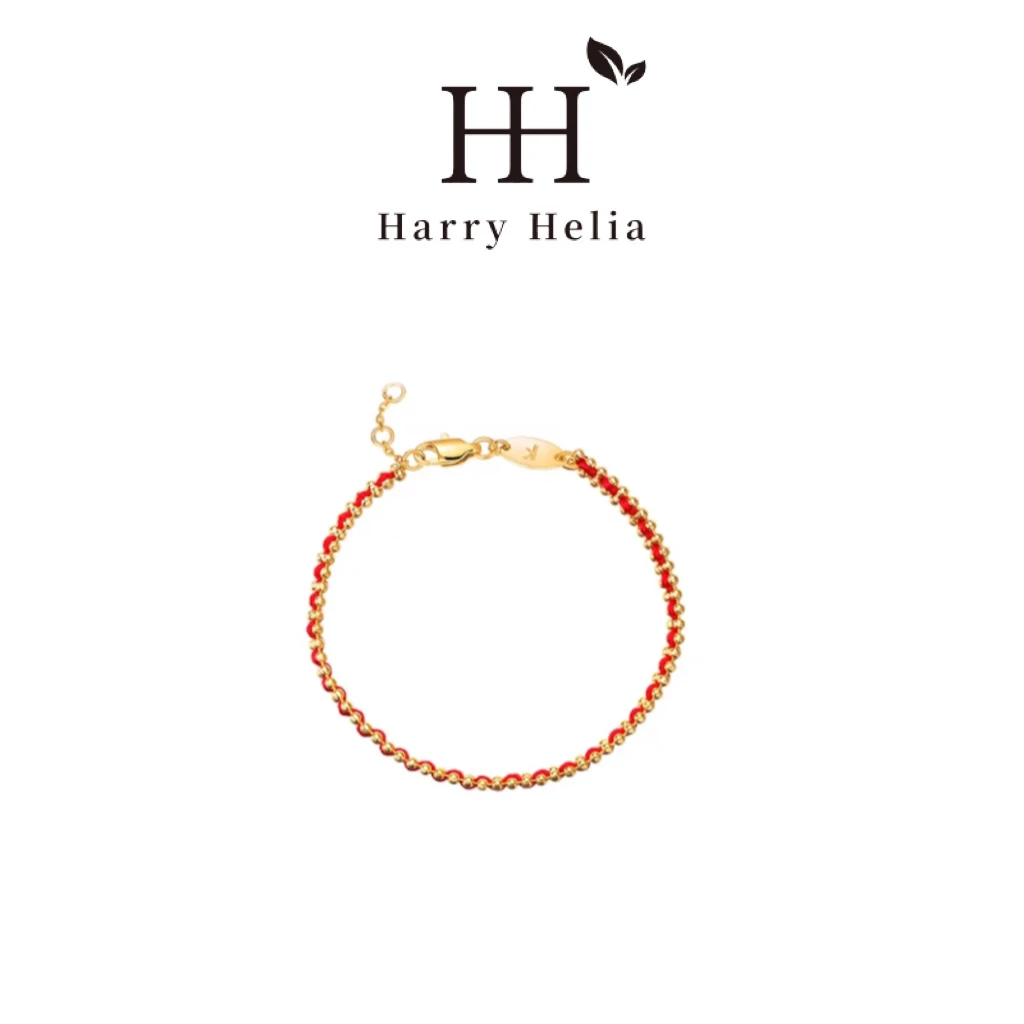 铜合金手链 （鸿运）红色手工百搭简约高级感气质红绳手链HB2042-1