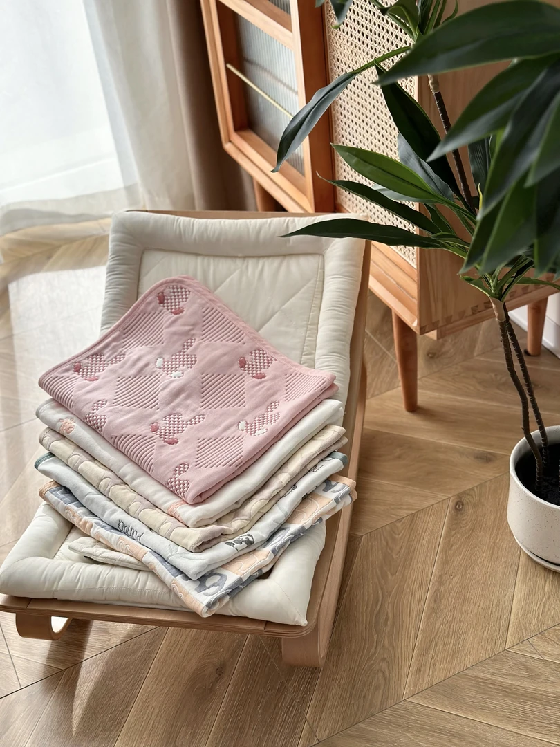 雅赞六层纱布毯透气柔软多功能多用全棉亲肤