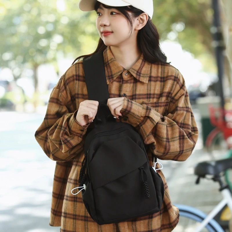 斜挎包ins包包女斜挎小包百搭宽肩带单肩包男时尚运动学生小背包