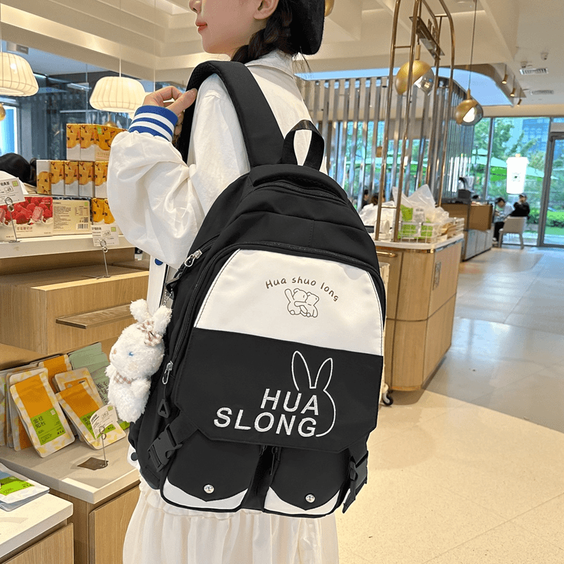 儿童书包软布一年级2024新款幼儿园女孩韩版背包学院风双肩包3206