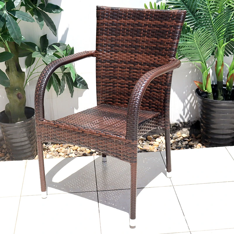 诗远阳台茶桌椅单人户外桌椅庭院休闲桌椅室外靠背腾椅露台家用