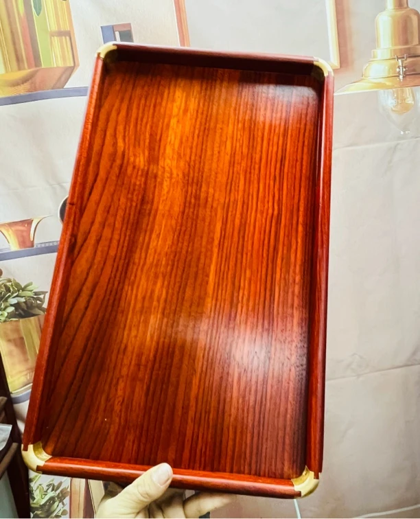 22✖️40长方形绍式黄檀长方形红木茶盘文玩盘干泡盘一盘多用手纳盘