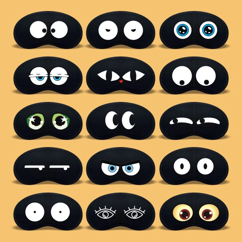 眼罩睡眠专用搞怪可爱卡通儿童学生冰敷遮光男女调节睡觉冰袋午睡