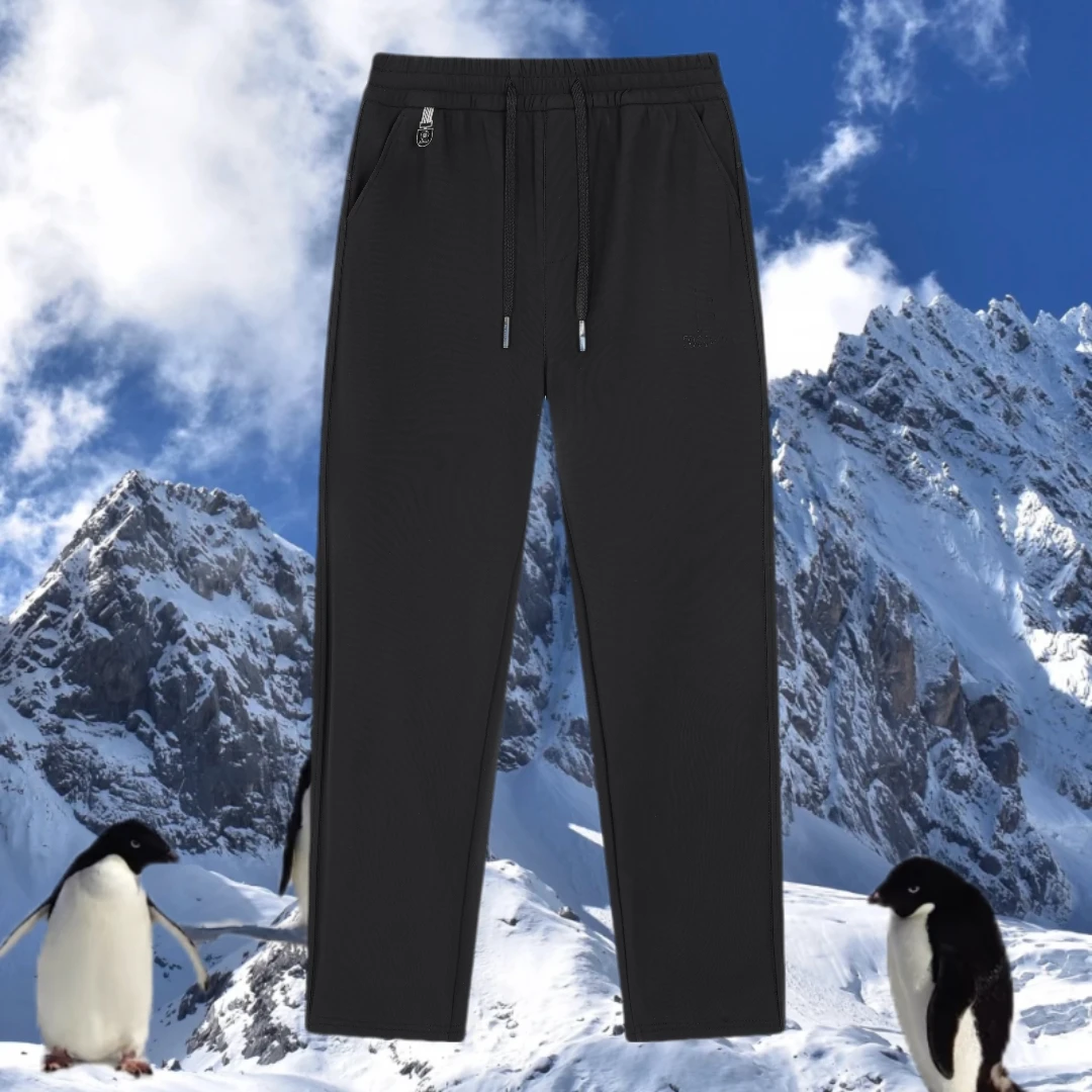 冬季男士户外休闲加厚防风绒裤裤子26958