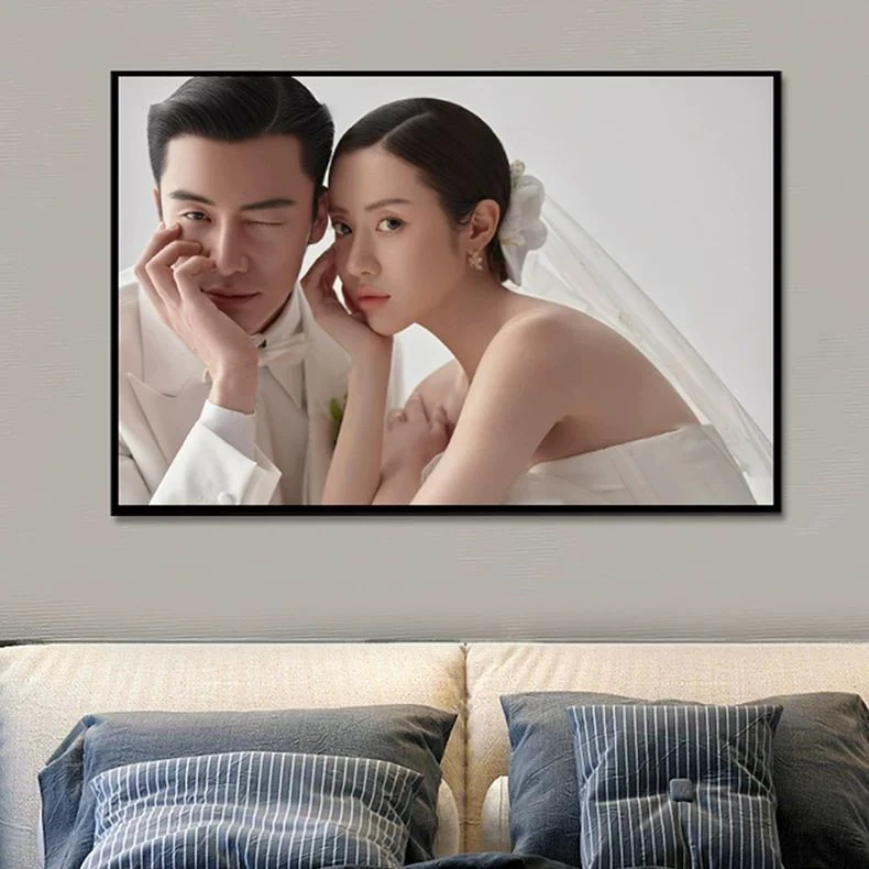 婚纱照相框挂墙定制照片放大冲洗照片做成相片墙上床头照打印组合