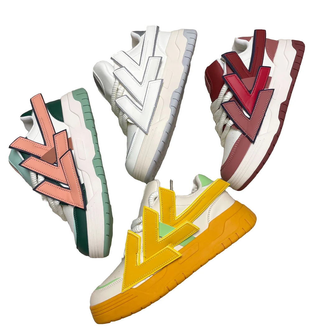 【彩色花园】青春时尚百搭低帮休闲运动板鞋 学生鞋防滑底681