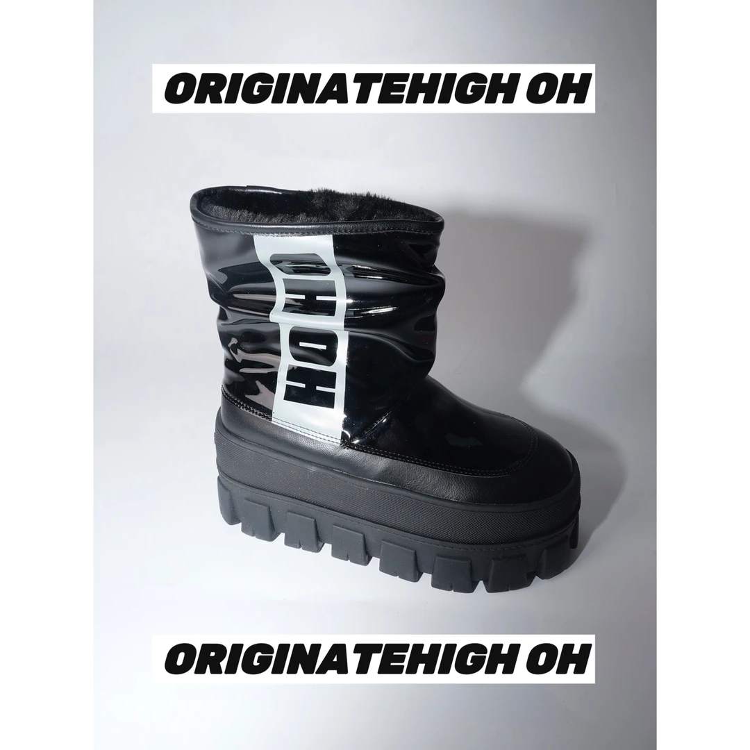 【芦芦家专属】ORIGINATEHIGHOH 设计师款雪地靴 W5283