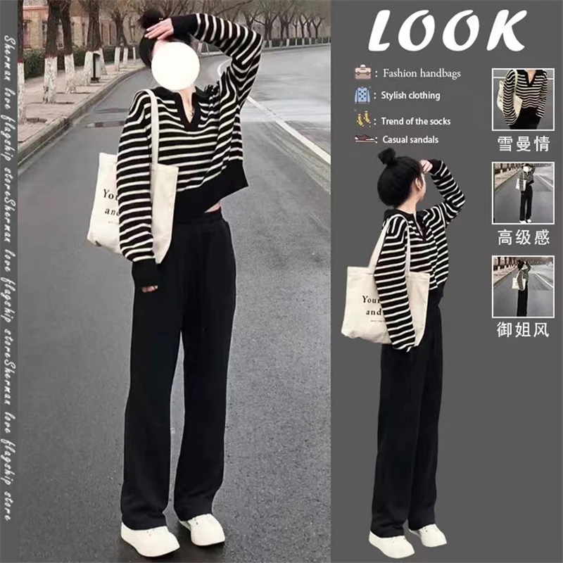 哺乳秋装套装外出时尚辣妈款春秋季两件套产后期喂奶衣服潮妈女装