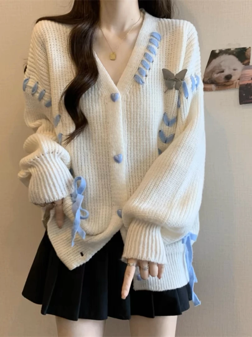 【编号1506-1540】新款时尚百搭秋冬加厚保暖韩版套头开衫毛衣女