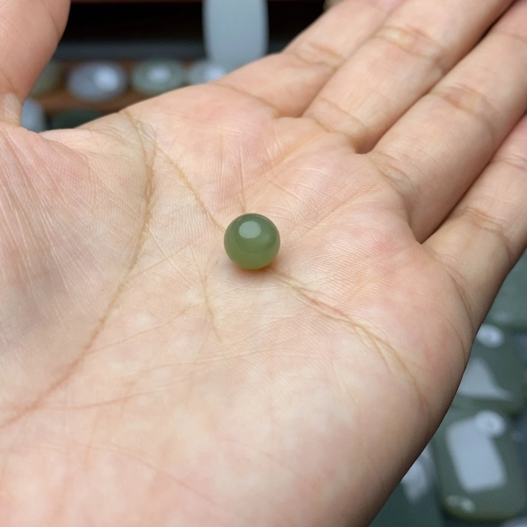 和田玉绳子未镶嵌小**儿