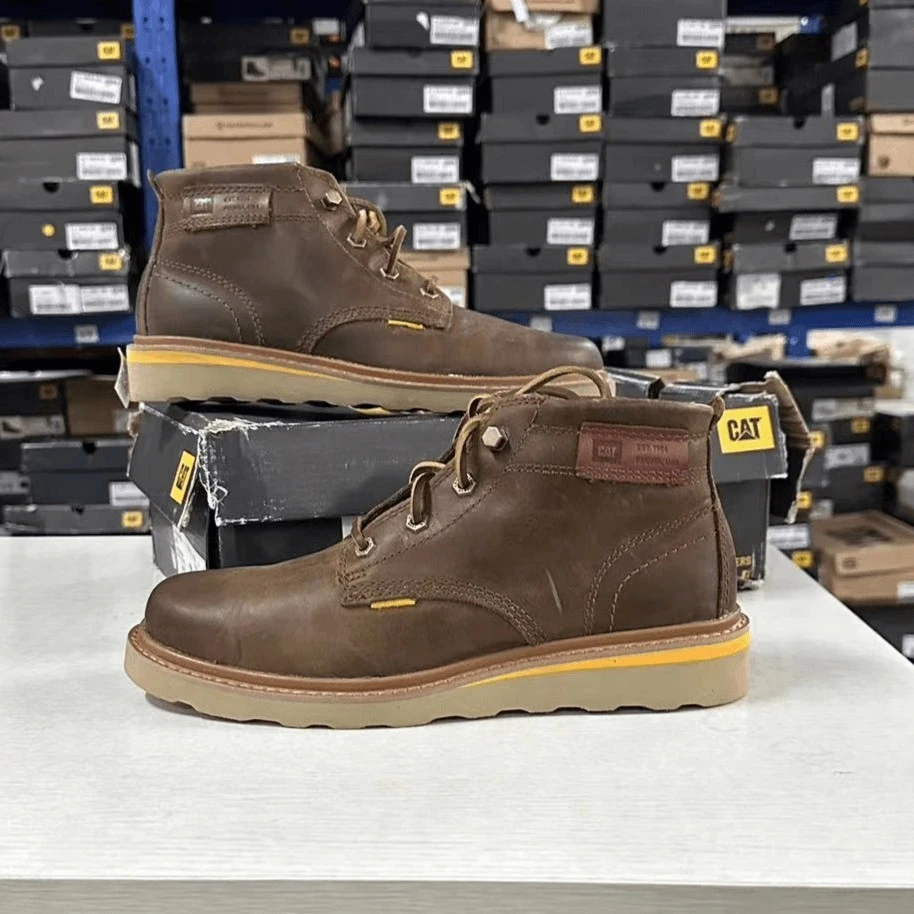 CAT（默认微瑕）春夏款男士户外美式复古工装靴户外休闲靴p724712