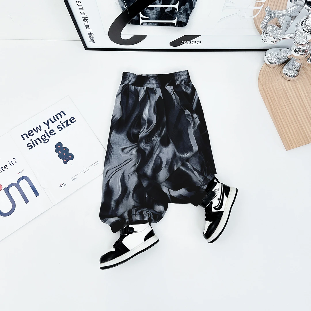 儿童裤子夏季薄款长裤2024夏装新款洋气 D-LFX24118 悠悠童话童装