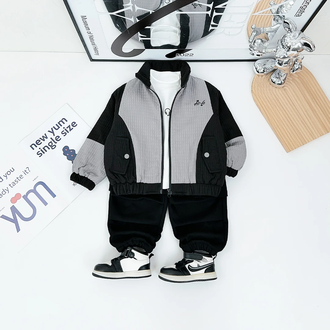 男童加厚外套秋冬款2025新款秋冬装儿童 D-DMD6206 悠悠童话童装