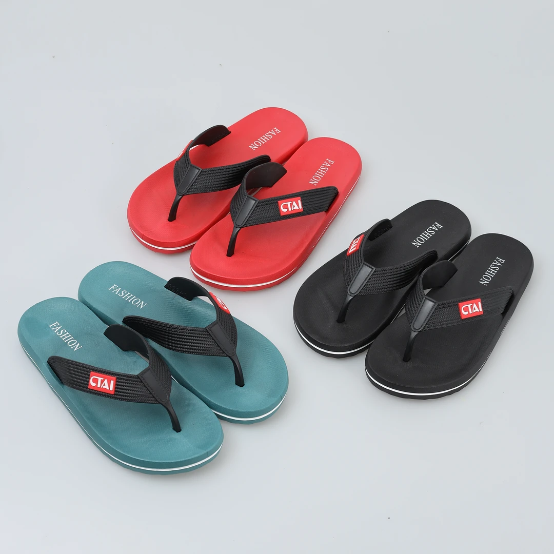 男士夏季沙滩时尚休闲户外潮流防滑耐磨拖鞋人字拖软底夹脚舒适