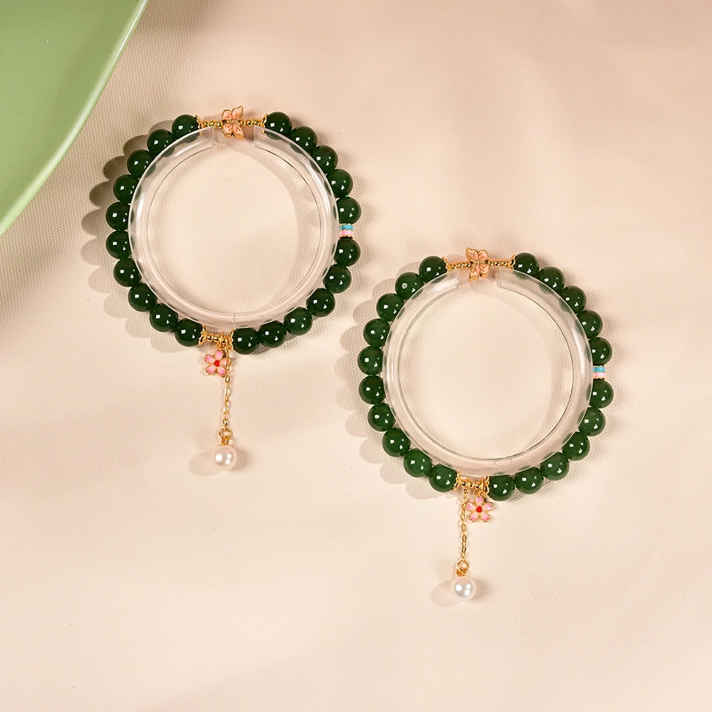 【云上叙】V7769-K-和田玉DlY单圈手串-多样性发一件-7mm（商城）