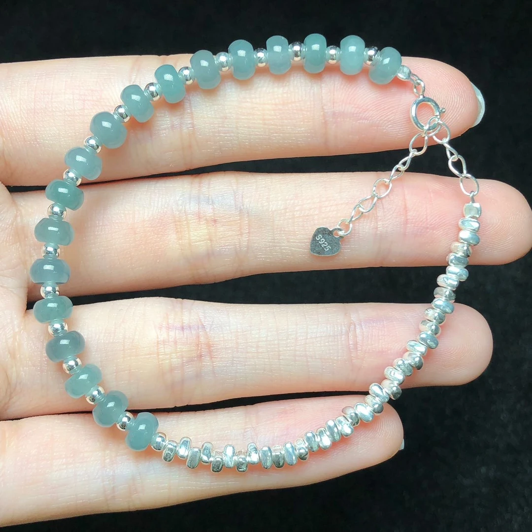 【云上叙】2 V20661-翡翠DIY手链-多样性发-4.5×2mm（东哥）