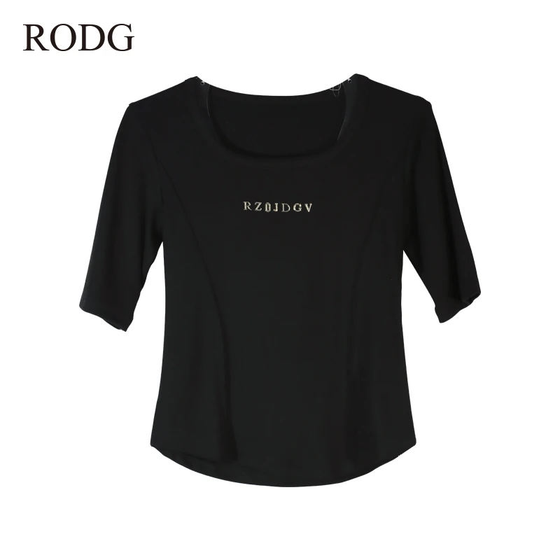 RODGR43TX1013A  秋季新款字母纯色T恤  1013