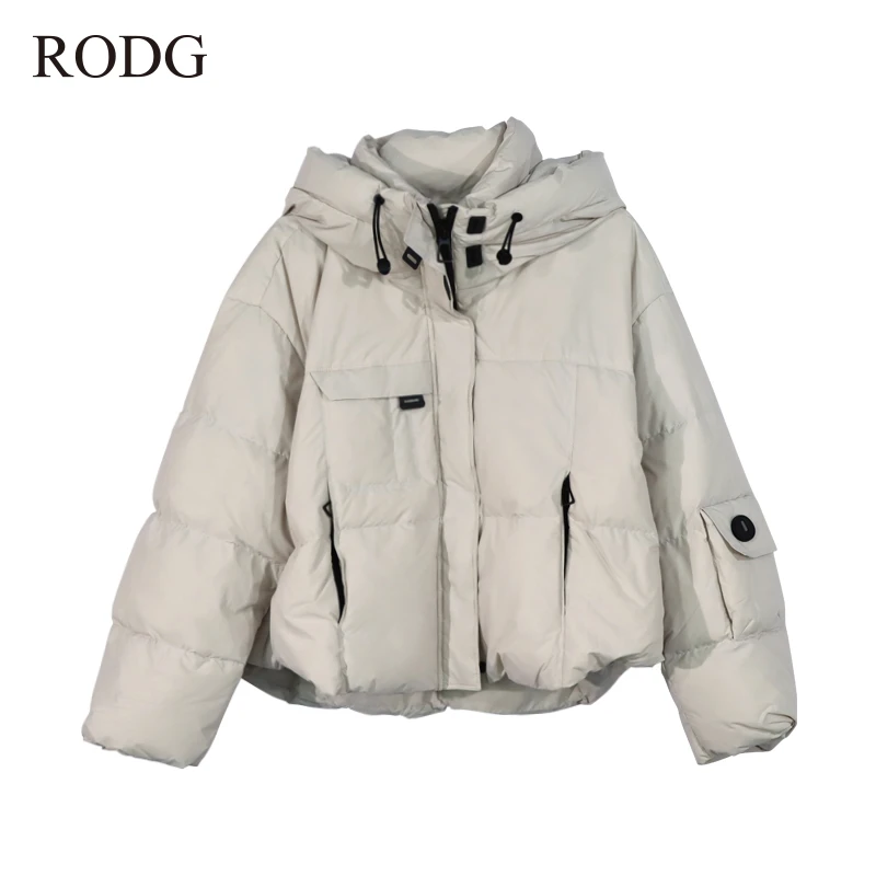 RODGR45YR1518A  冬季新款简约纯色净版羽绒服  1518