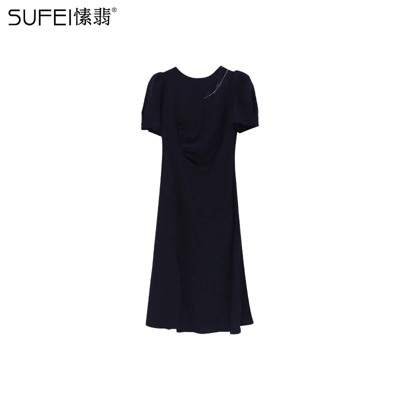 SUFEI/愫翡S32QZ0657A 气质时尚连衣裙 0657