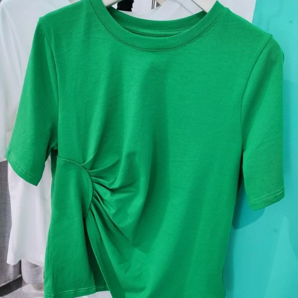 SUFEI/愫翡S22XS0118A  夏季新款百搭T恤衫  0118