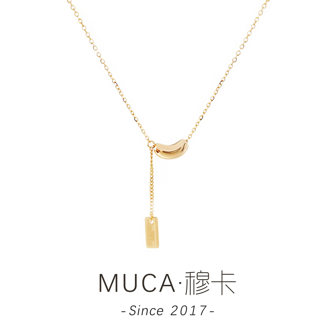 坠链均925银 轻奢时尚百搭女项链F2250 QQ225
