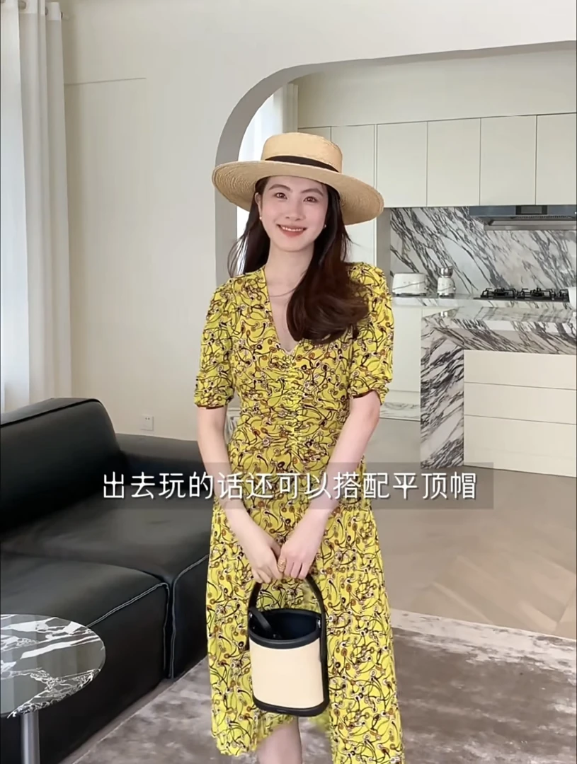 2024（双面皆美）新款浪漫情怀弹力网纱茶歇裙