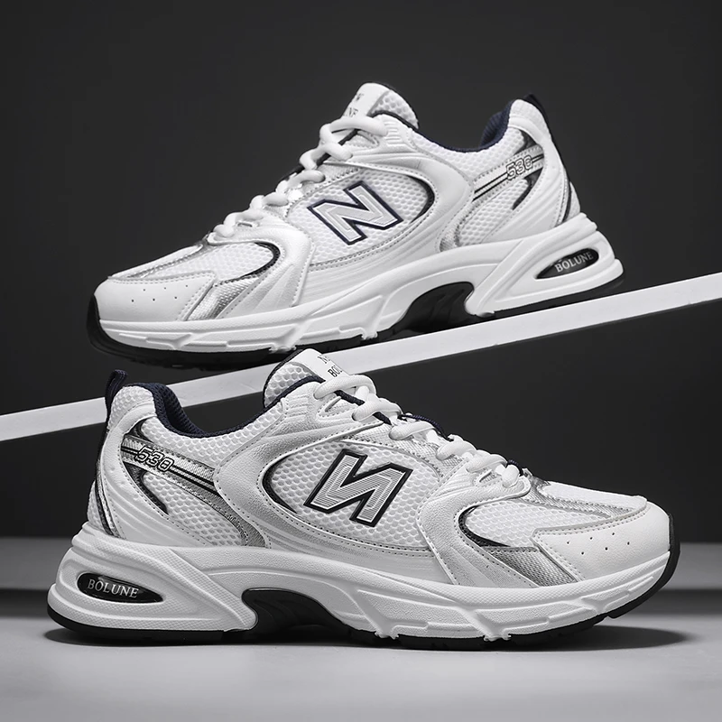 NEW BOLUNE/新百伦开学季情侣老爹鞋夏季透气跑步百搭运动鞋