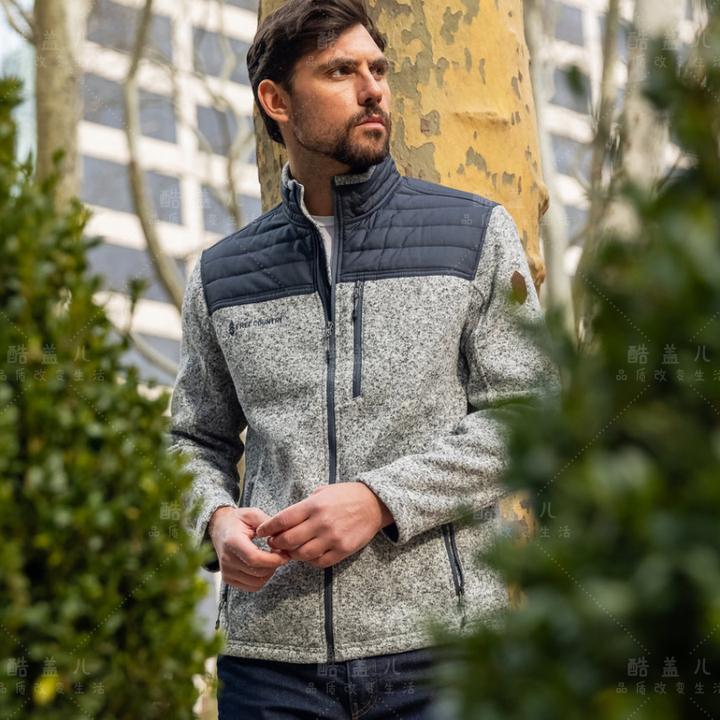 大码牛货！加绒保暖！秋冬男士高端户外防风立领简约百搭外套