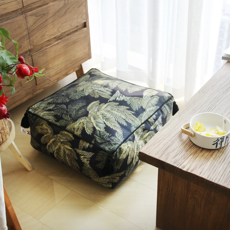 中古风懒人坐墩蒲团可拆洗懒人坐墩客厅茶室地板坐墩