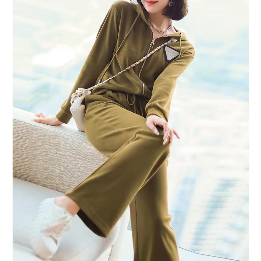 特！门点179~仅外套 休闲舒适拉链外套高腰显瘦女式外套 L70664