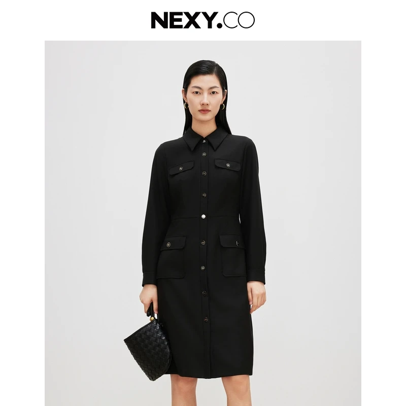 NEXY.CO/奈蔻连衣裙｜小香风｜气质｜赫本｜女性力量｜智美｜XF05707W0
