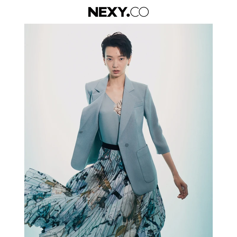 NEXY.CO/奈蔻外套|木兰系列|25新款|欧若风穿搭|XA01813M1