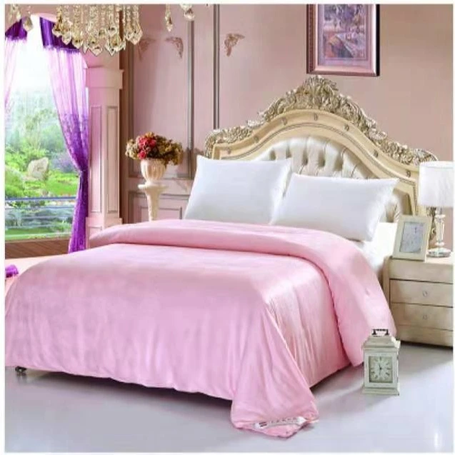 双宫蚕丝被桑蚕丝被纯棉提花蚕丝被子母被高档奢华舒适冬被夏被