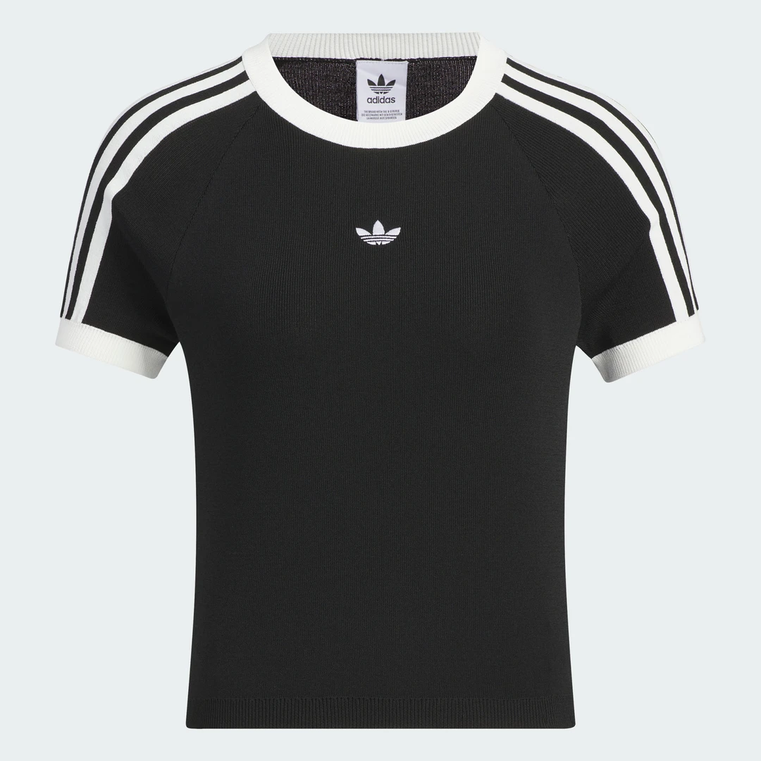 adidas Originals阿迪三叶草2024女子SKFH TEE针织线衫JI7048