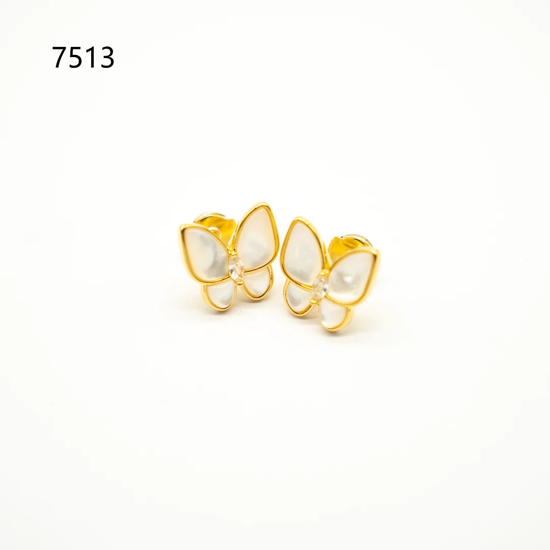 铜合金耳饰 设计师款耳饰～7513