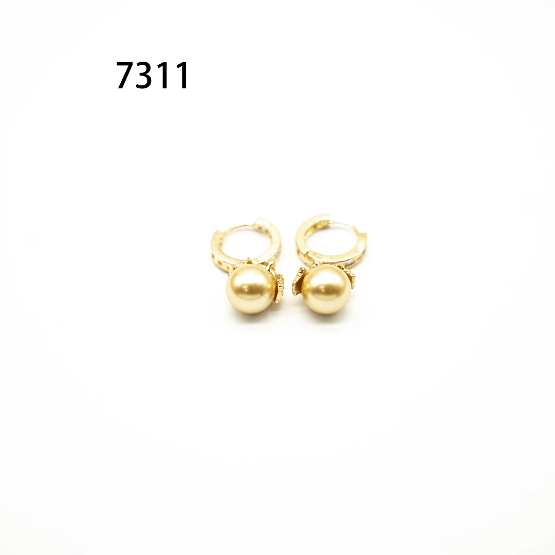 铜合金耳饰 设计师款耳饰～7311