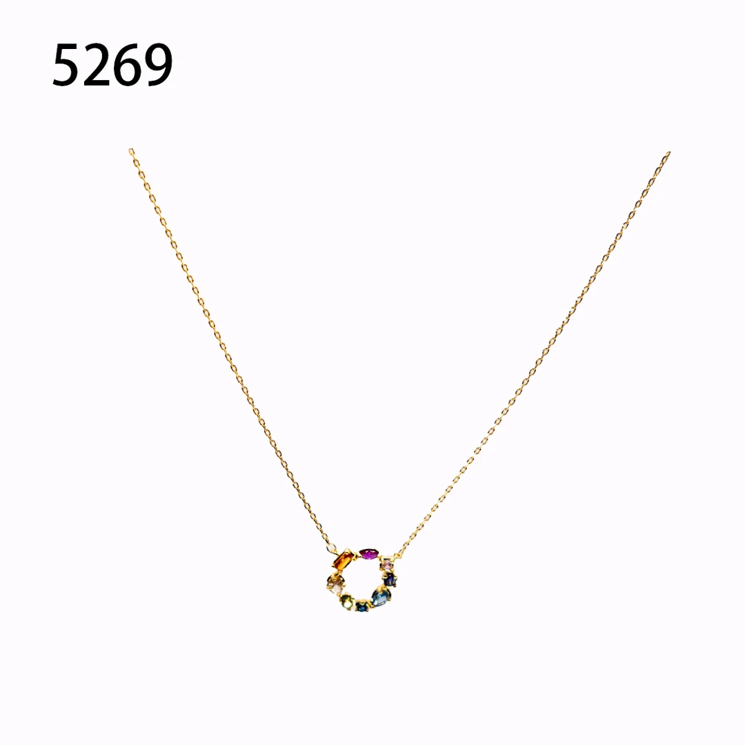 铜合金项链 轻奢设计师项链~5269