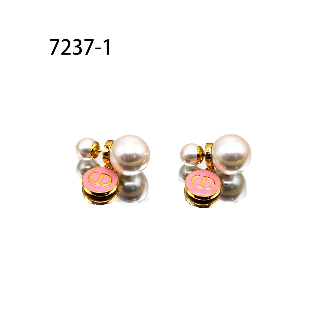 铜合金耳饰 设计师气质耳环小众设计高级感耳钉耳饰～7237-1