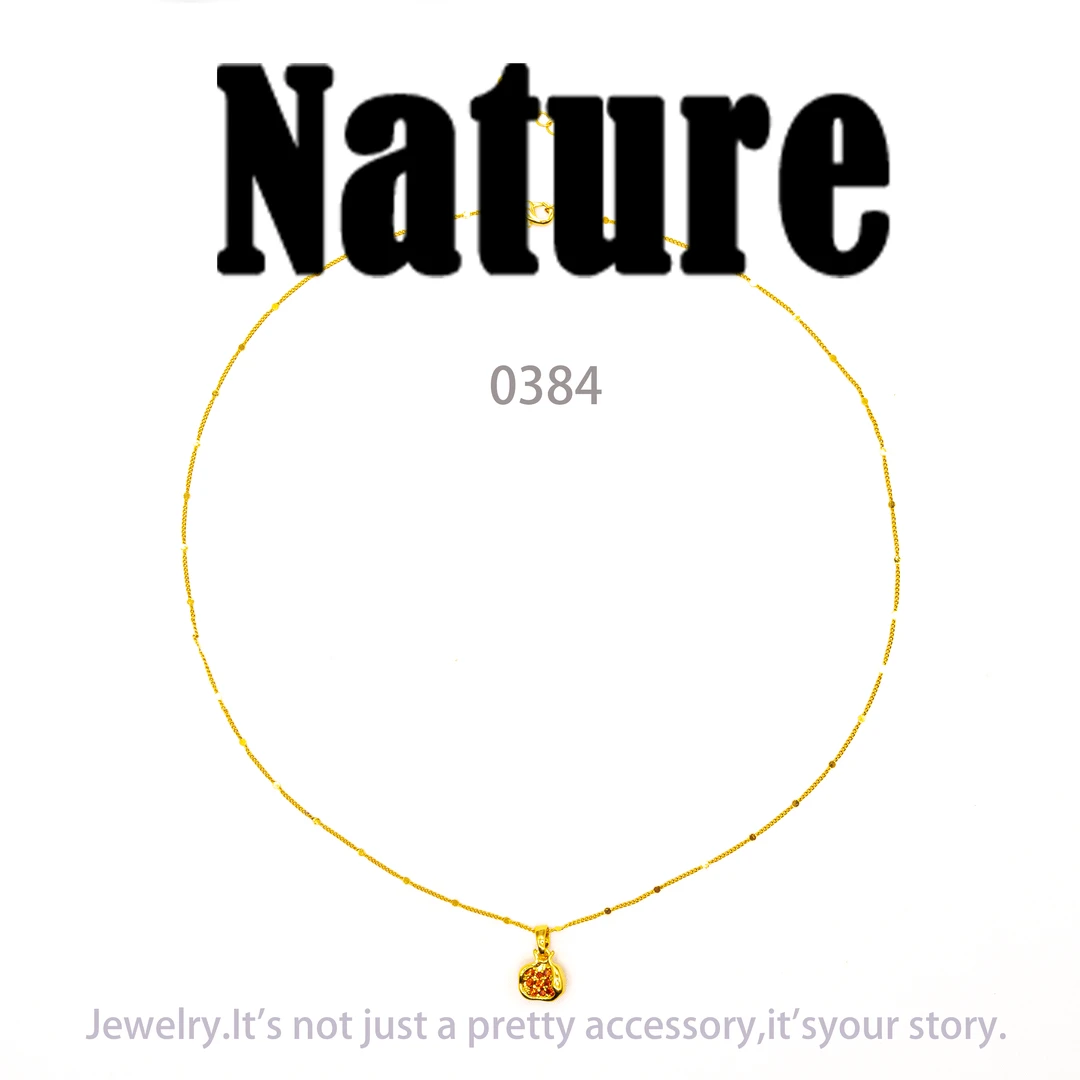 铜合金项链 NA轻奢设计师项链~0384