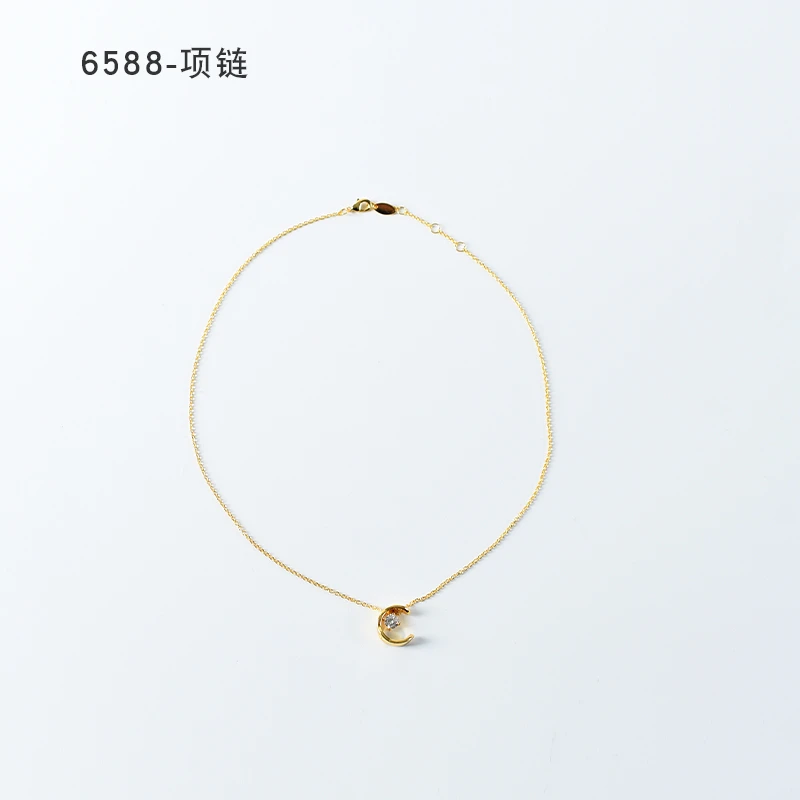 铜合金项链 时尚百搭轻奢设计师项链~6588