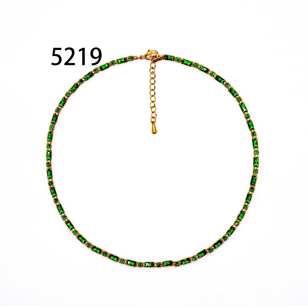 铜合金项链 时尚百搭轻奢设计师项链~5219