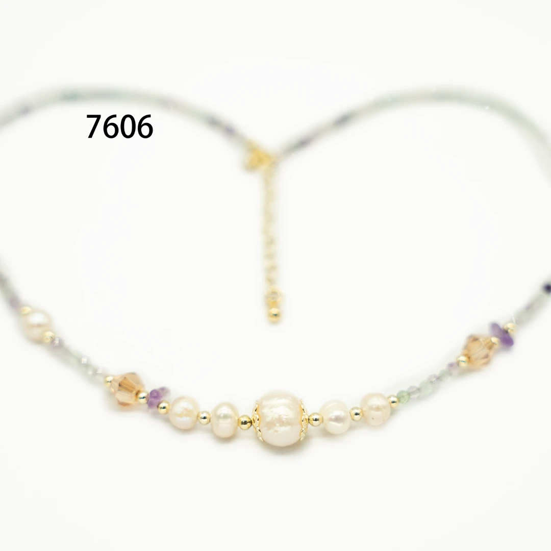 铜合金项链 时尚百搭轻奢设计师项链~7606