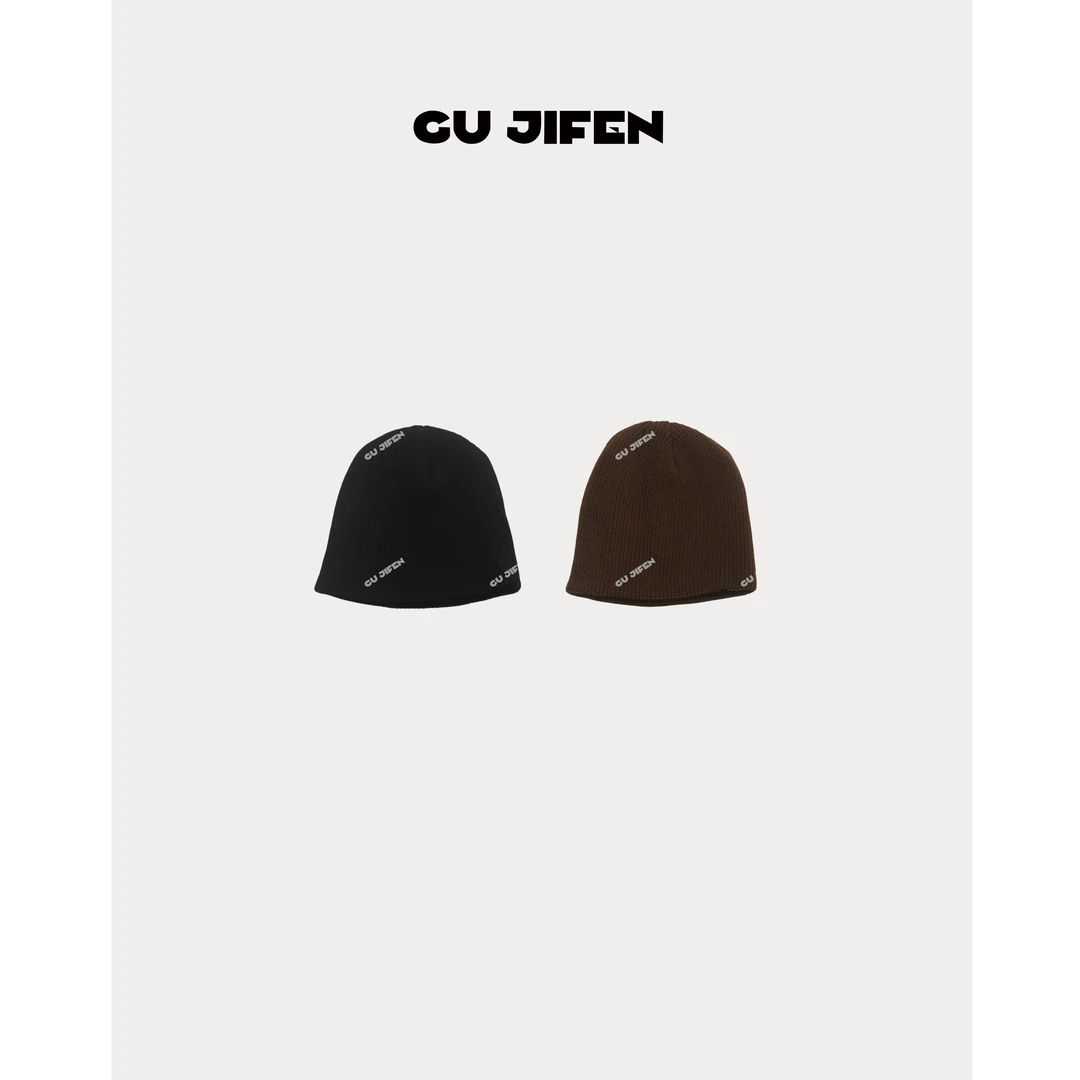 GU JIFEN｜素色纯色圆顶冷帽 MZX10010