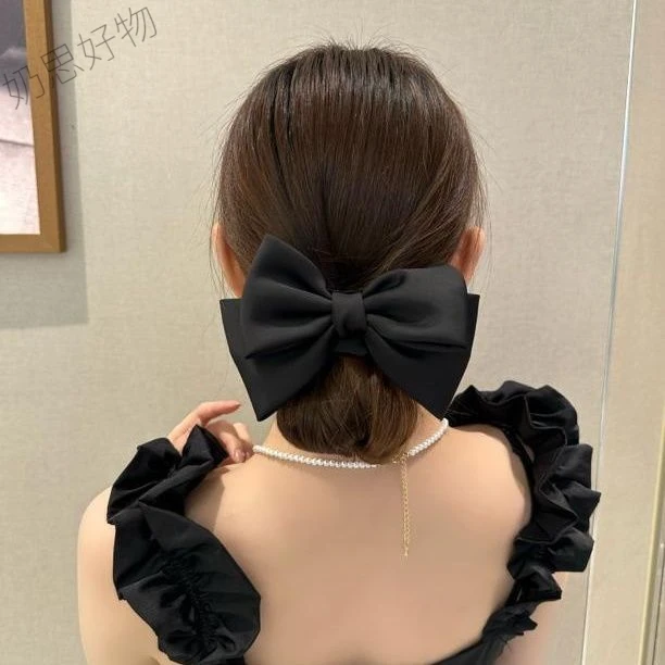 简晓在逃公主蝴蝶结大肠发圈头绳女高级感气质扎马尾皮筋发绳发饰