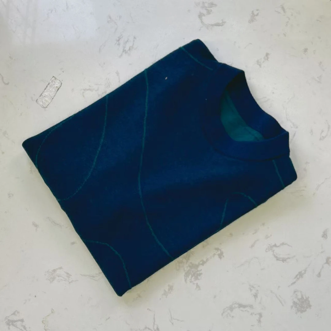 M03 羊家柜货 100%绵羊毛380g彩纱系列 不扎人可贴身抗起球羊毛衫