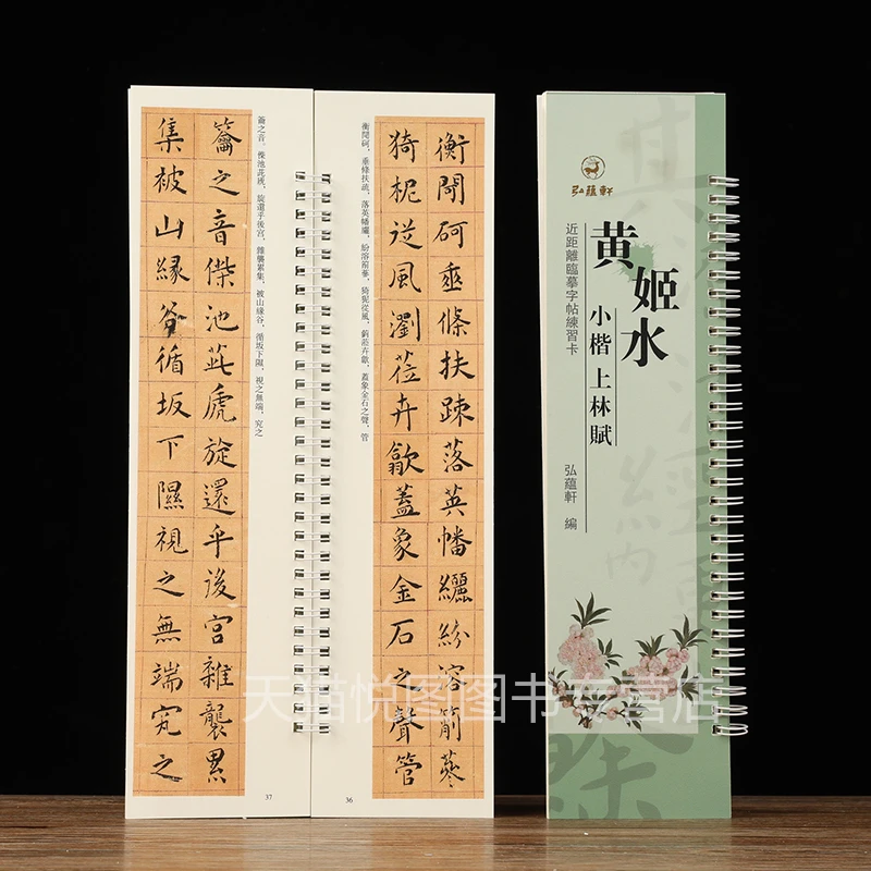 全文黄姬水小楷上林赋近距离临摹字卡弘蕴轩编黄姬水小楷字卡字帖